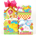 Easter-Large "Make Me A Basket" Die Cut Gift Bag 10" X 10" X 8", 4 Designs