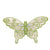 6" X 3.75" / 15 X 9.5Cm Clip-On Butterfly, 4 Colors Assorted