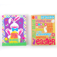 9" X 7" Easter  Plaques With Hook To Hang In Back, 2 Designs