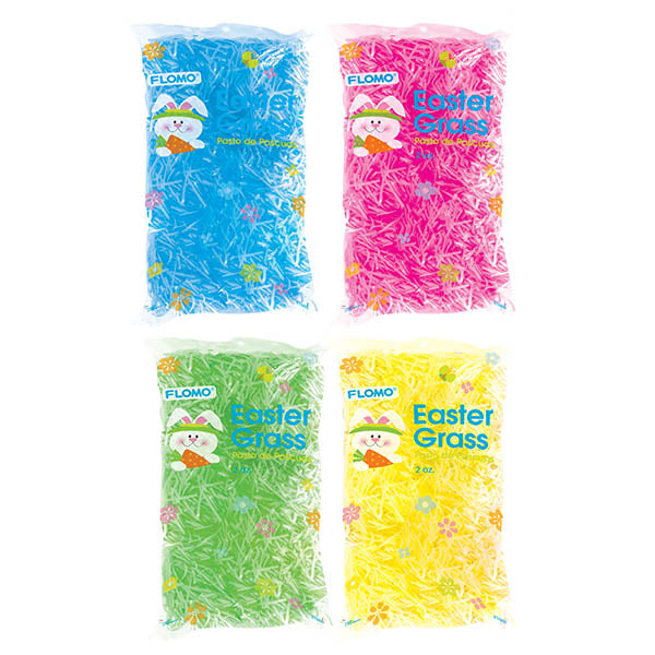 Easter Grass Basket Filler Grass 3 Color - (Green,Yellow,Pink) - 5