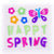 Easter Window Gels With Glitter 7.5" X 7.5", 3 Assortments