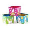 Easter Jumbo Paper Pail With Ribbon Handle, 3 Designs