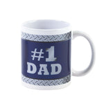 11Oz Father'S Day Woodgrain/Metal Boxed Mug, 2 Designs
