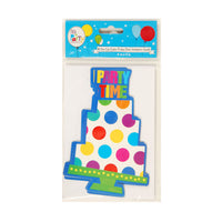 8Pcs 6"X4" Die Cut Color Polka Dots Invitation Card With Envelopes