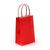 Narrow Medium Red Gift Bag