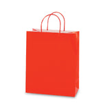 Euro Medium Red Gift Bag