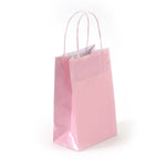 Narrow Medium Pastel Pink Gift Bag