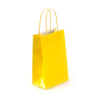 Narrow Medium Yellow Gift Bag