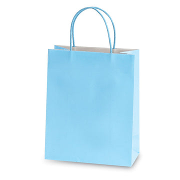 Euro Medium Pastel Blue Gift Bag