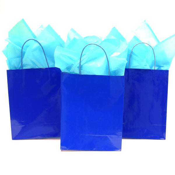 Euro Medium Royal Blue Gift Bag