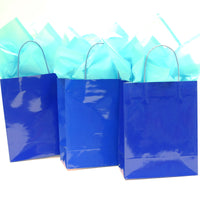 Euro Medium Royal Blue Gift Bag