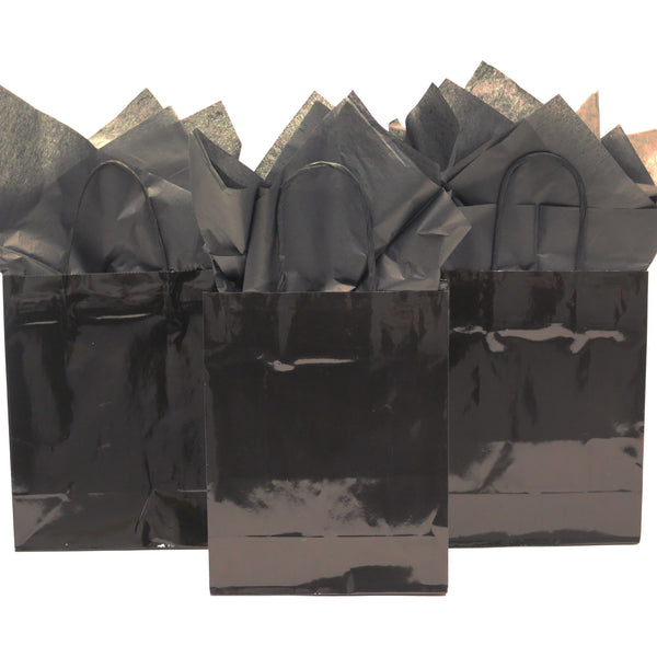 Black Gift Bag GEM – The Paper Store and More