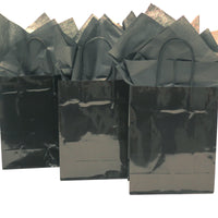 Euro Medium Black Gift Bag