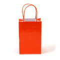 Narrow Medium Orange Gift Bag