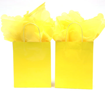 Euro Medium Yellow Gift Bag (Color Savvy)