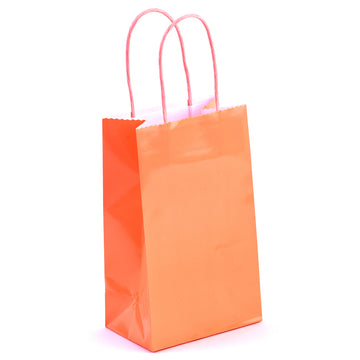 Narrow Medium Peach Gift Bag