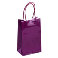 Narrow Medium Plum Gift Bag