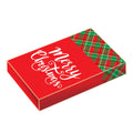 1Pk Extra Large Christmas Whimsy Foldable Gift Box 20" X 14" X 4, 3 Designs