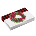 2Pk Large Christmas Whimsical Foldable Gift Boxes 17" X 11" X 2.5", 6 Designs