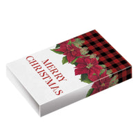 3Pk Medium Christmas Whimsical Foldable Gift Box, 14.75" X 9.5" X 2", 6 Designs