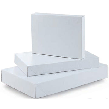 Extra Large Embossed White Box, 1Pk