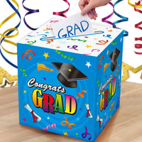 Graduation Card Box 10" X 10" X 10", 2 Designs