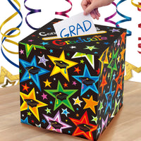 Graduation Card Box 10" X 10" X 10", 2 Designs
