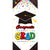 Graduation 'Congrats Grad' Door Cover 30" X 60"