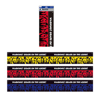 Graduation-4' Grads On The Loose Banner 4' X 6.5", 3 Colors