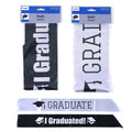 Graduation Sash 62"L X 3.75"W, 2 Assortments