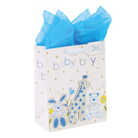 Extra Large Matte Pop Up Baby Love Gift Bag, 4 Designs
