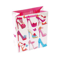 Extra Large Matte Shoes Galore Gift Bag Glitter Tag 4 Designs