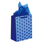 Large Criss Cross Embossed Hot Stamp Bag, 4 Colors
