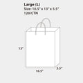 Christmas-Grande (Large) Sparkle Butterfly Pop Layer/Glitter Bag, 1 Design