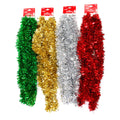 9' Christmas Garland, 4 Colors