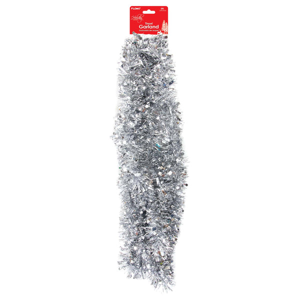 9' Christmas Garland, 4 Colors