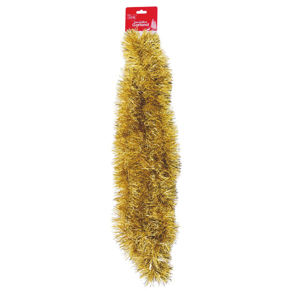Christmas-9Ft 3" 8Ply Tinsel, 4 Colors