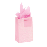 Narrow Medium "Marvelous" Glitter Glossy Bags, 4 Colors