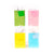 Narrow Medium "Marvelous" Glitter Glossy Bags, 4 Colors