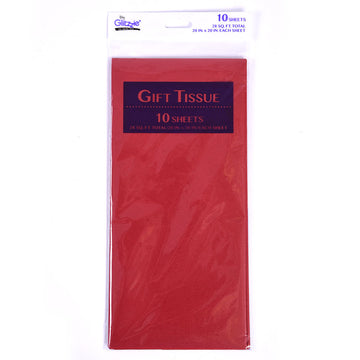 My Glitzzie Red Gift Tissue Paper, 10 Sheets