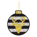5Pc 5" Hologram Hanging Decoration, 5.1" X 3.9" ,  3 Assortments