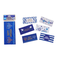 Christmas-6Ct Hanukkah Money Holders With Envelopes,  3.5" X 7.25", 6 Designs Assorted