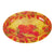 18" Oval Harvest Printed Serving Dish 18" X 13.5" , 2 Designs