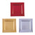 13" Square Charger Plate, 3 Colors