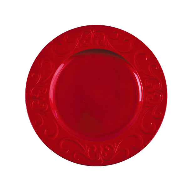 13" Round Charger Plate, 3 Colors