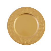 13" Round Charger Plate, 3 Colors