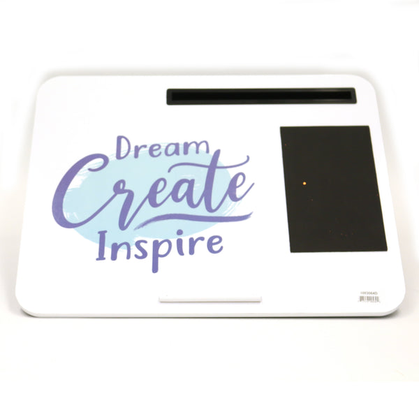 Dream, Create, Inspire Lap Desk With Mouse Pad & Slot In PDQ