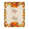 40Ct Thanksgiving 'Be Thankful Always' Paper Guest Towels 15.75"H X 13"W