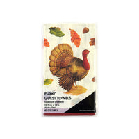 40Ct Thanksgiving Turkey Paper Guest Towels 15.75"H X 13"W