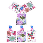 3Pk Large Floral Beauties Hot Stamp Gift Bag, 4 Designs